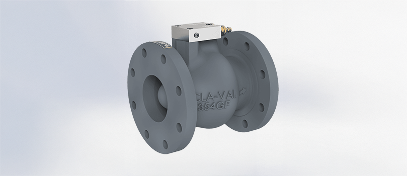 CLA-VAL Pressure Control Valve, model 854GF, designed for precise pressure regulation in fluid handling systems